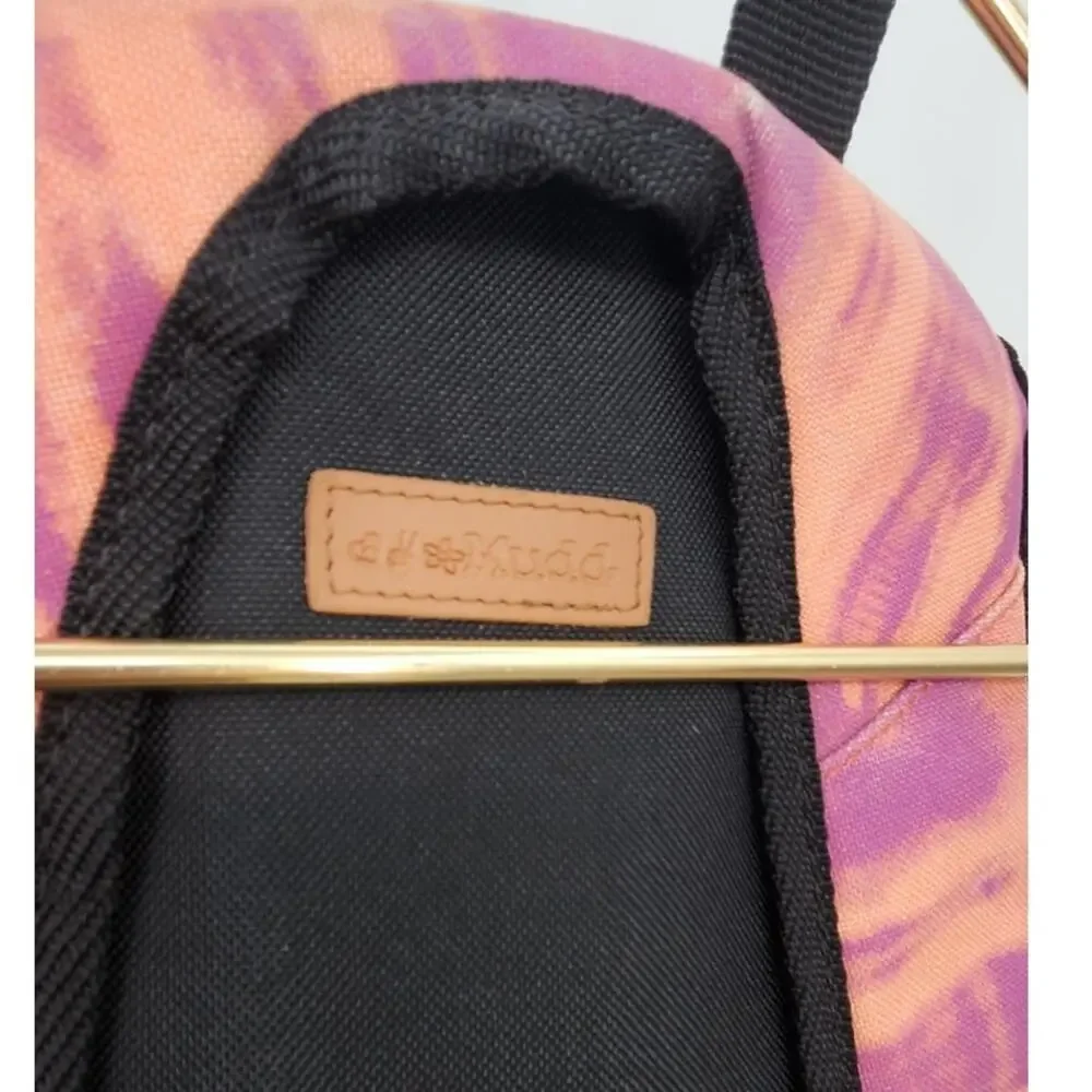 Deadstock Vintage Y2K Mudd‎ Embroidered Tie Dye Bookbag Backpack